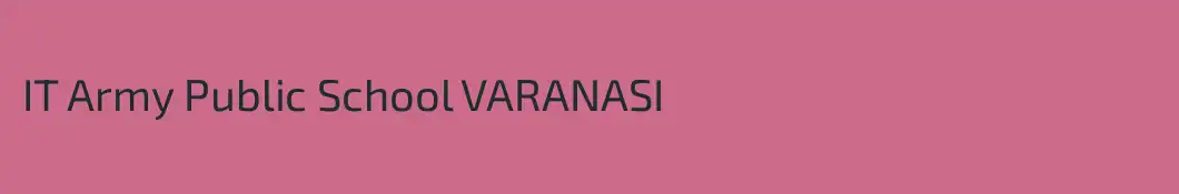 IT Army Public School VARANASI